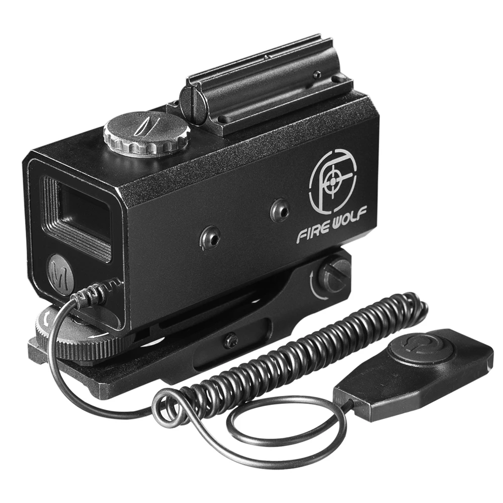 Mini Lazerinis Infraraudonųjų spindulių Riflescope tolimatis tipo Medžioklės Fotografavimo Atstumas Kampas Greičio Matuoklis Taktinis Riflescope Sumontuoti