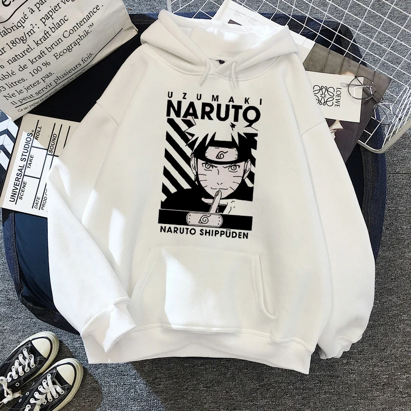 Mados Anime Naruto Hoodie Megztiniai Vyrams/moterims Harajuku Streetwear Bliuzono Viršūnes Japonų Stiliaus Juokinga Spausdinti Palaidinukė, Paltai