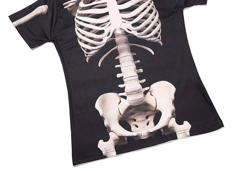 Ponas 1991INC Prekės ženklo Drabužių Fuuny 3D Print T Shirt Vasaros Mados vyriški Marškinėliai Spausdinami Kaukolė Rėmo Trumpas Rankovės Marškinėliai Topai 3XL