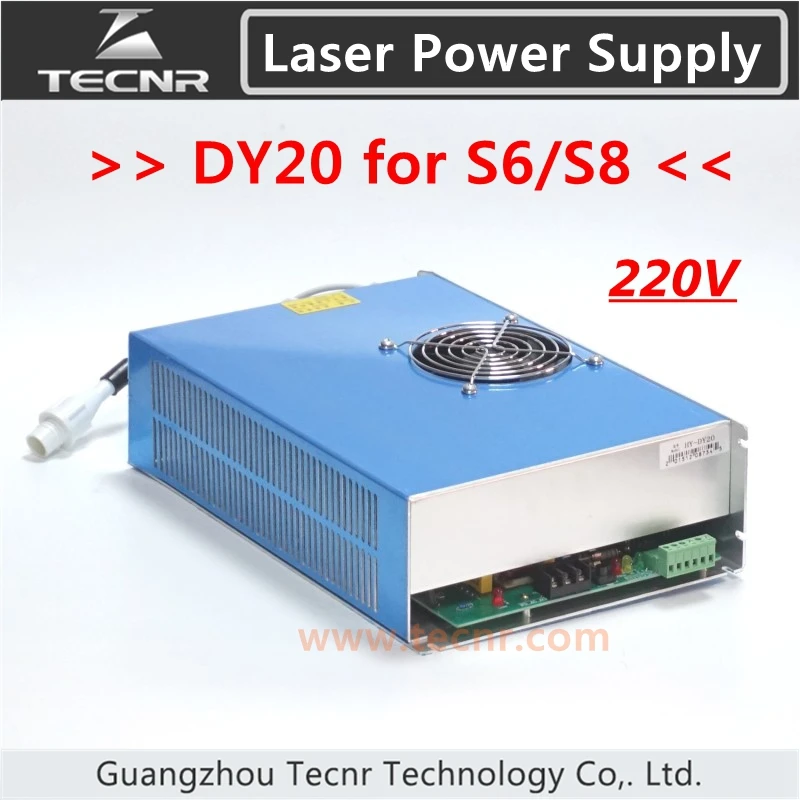 DY20 Lazerio Maitinimo šaltinis 220V, skirtas Pami S6,W6,S8,W8 CO2 Lazerio Vamzdelio graviravimas mašina