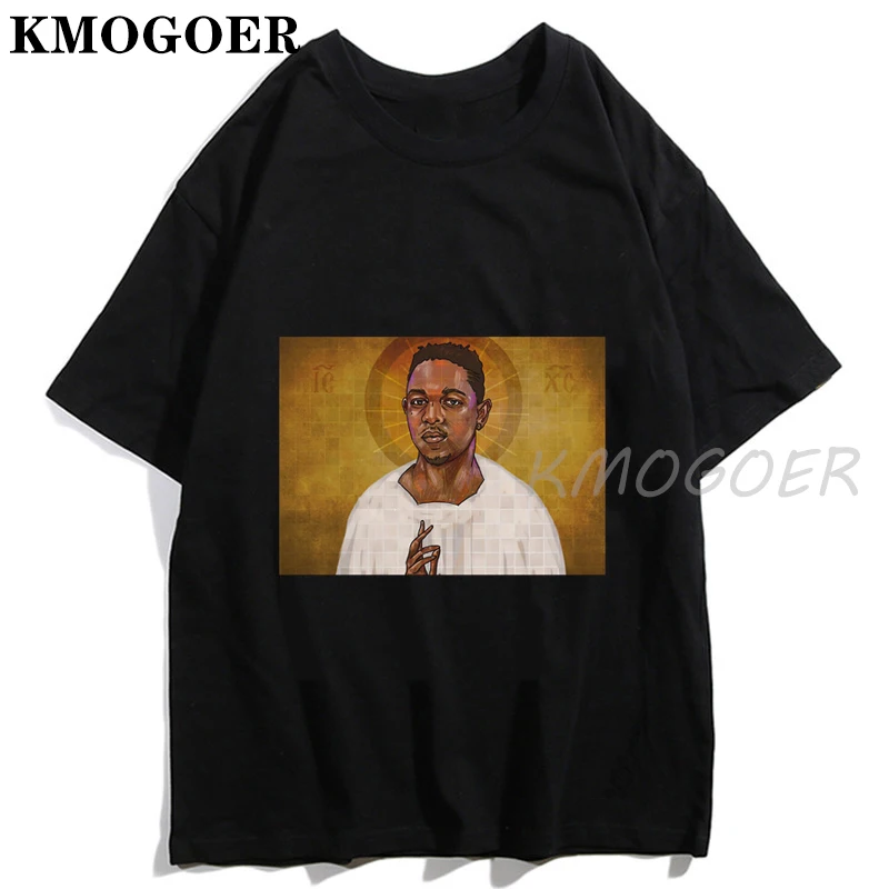 Kendrick Lamar Hiphop Stiliaus Marškinėliai Estetinės Gotikos Rap muzikos vyriški Marškinėliai Medvilnės trumpomis Rankovėmis O-Kaklo Viršų Tee Mados 2020 m.