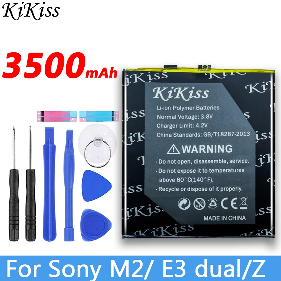 3500mAh Baterija Sony Xperia Z L36h L36 c6602 C6603 / S39H C2305 / M2 S50H D2303 D2305 D2306 Mobiliojo Telefono Baterija LIS1502ERPC