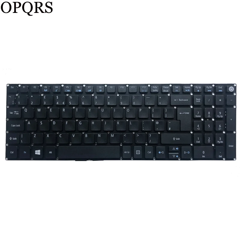 NAUJAS UK nešiojamojo kompiuterio klaviatūra Acer Aspire 3 A315-21 A315-41 A315-31 A315-51 A315-53 klaviatūra