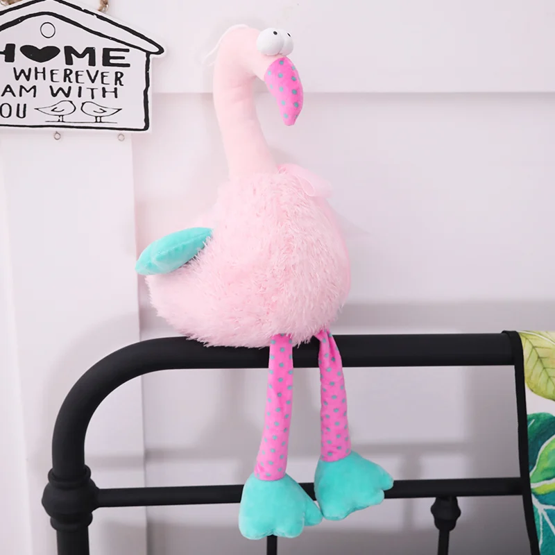 1 vnt 40-80cm ins Mažai Pink Flamingo stručių Pliušiniai Žaislai Įdaryti & Pliušas Gyvūnams, Minkšti Žaislai Kambarį apdailos Kūdikiui komfortą žaislas