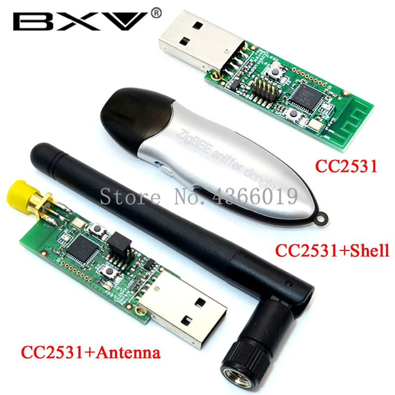 Belaidžio Zigbee CC2531 Sniffer Plikas Valdybos Paketinių Protokolo Analizės Modulį, USB Sąsaja Dongle Fotografavimo Paketo Modulis + Antena