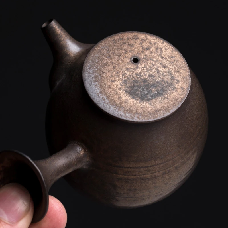 LUWU japanse keramikos kyusu virdulys kinijos kung fu arbatos puodą drinkware