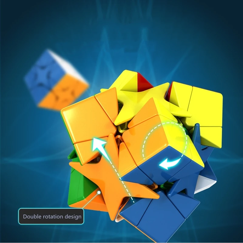 Greitas pristatymas MoYu magic cube MeiLong 3x3 kubo nerijos polaris Šiaurės polestar įspūdį magic cube švietimo žaislai vaikams berniukams