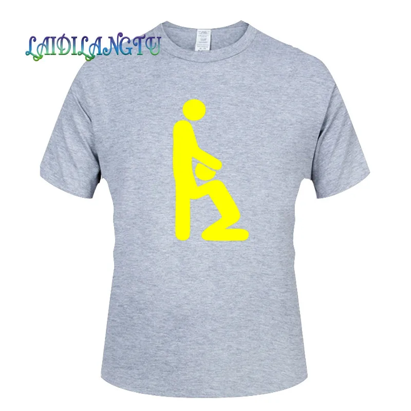 Mados Print T-shirt, GĖJŲ, NE PORNO ŽVAIGŽDĖ Vyrų Modelio vyriški Spausdinti Medvilnės Marškinėliai
