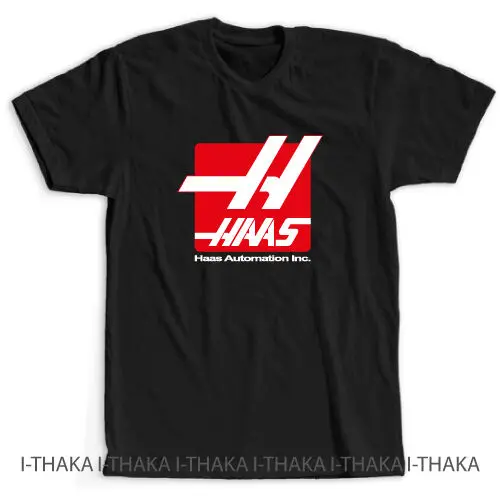 Haas Automation F1 Racing Komandos Logotipas Naujas, T-Marškinėliai, Unisex Lenktynių Tee Dydis S-3Xl