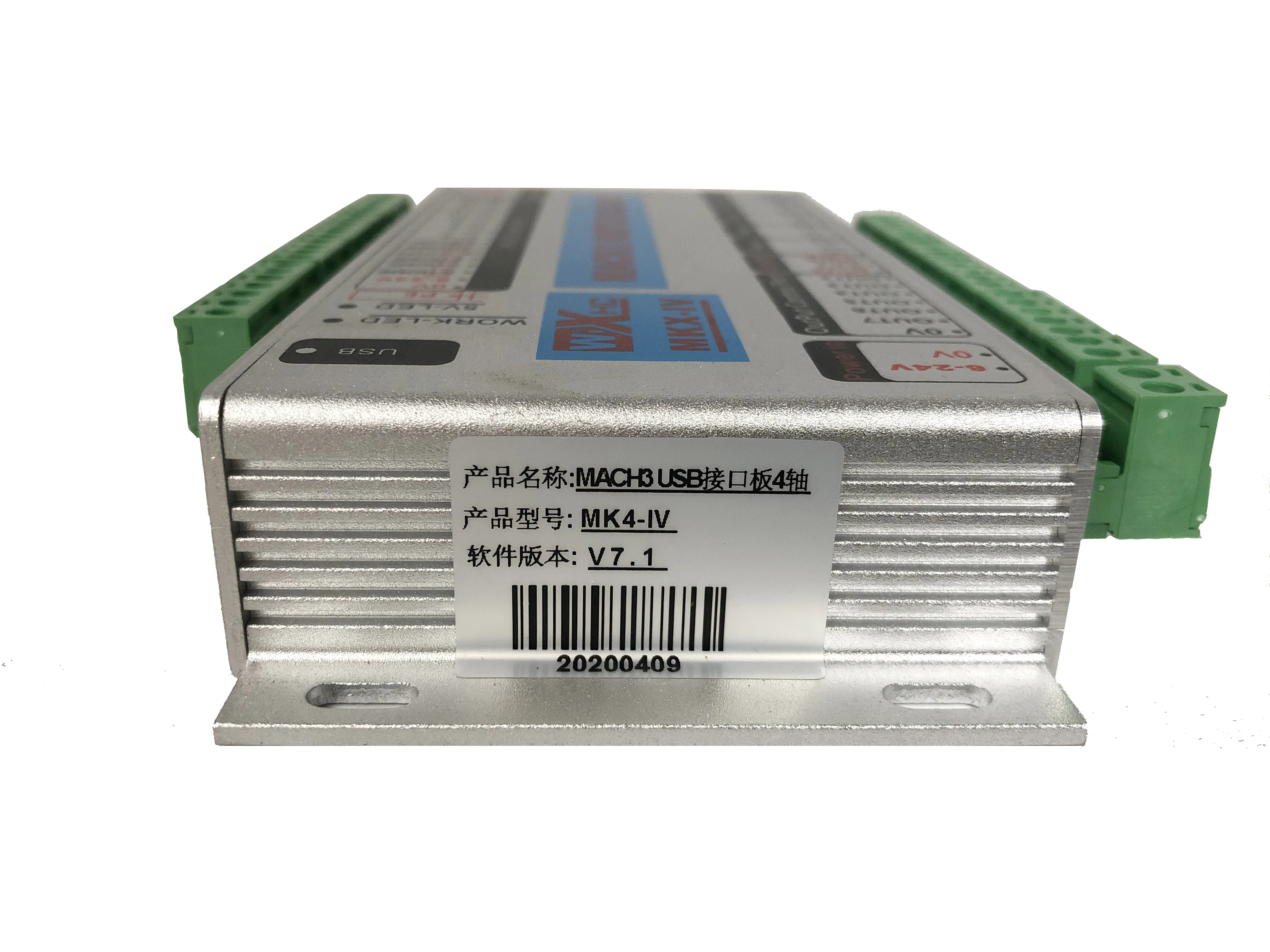 CNC Judesio kortelės WHXC MK4-V 4AXIS USB/Ethernet MACH3 valdiklio plokštės 2000khz Impulso produkcija CNC