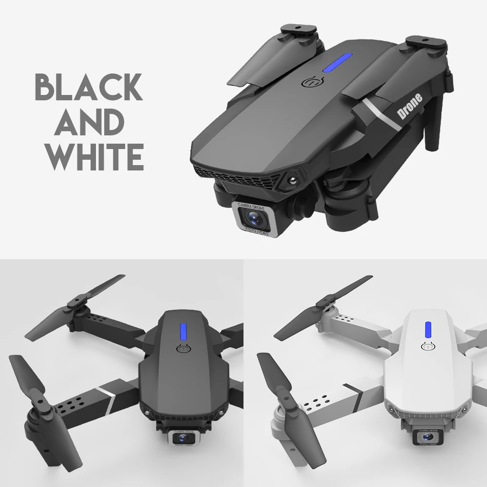 LSRC-E525 Mini Drone 4K HD Kamera 2.4 G WIFI FPV RC Quadcopter su 1080P vaizdo Kamera Pro Selfie Sulankstomas Sraigtasparnis VS E58 Dron Žaislas