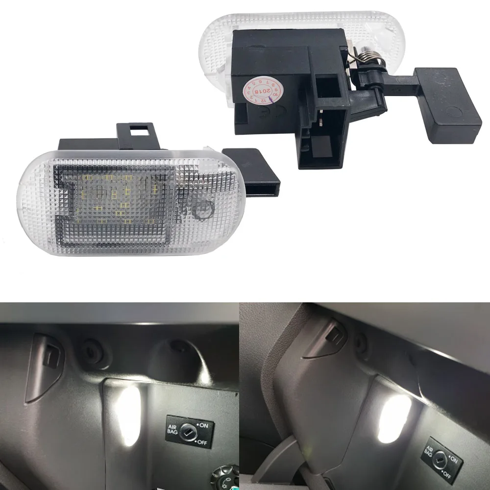 1x Balta LED Daiktadėžė Šviesos Lempa MK4 / Bora MK4 Variantas Caddy Passat B5 B5.5