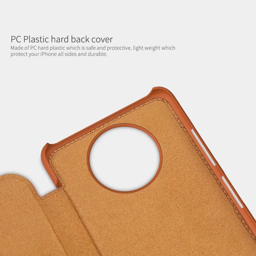 Odos Atveju Xiaomi POCO X3 NFC NILLKIN ČIN Series Flip Dangtelis POCO X3 NFC Pasaulinės Atveju su Kortele Kišenėje