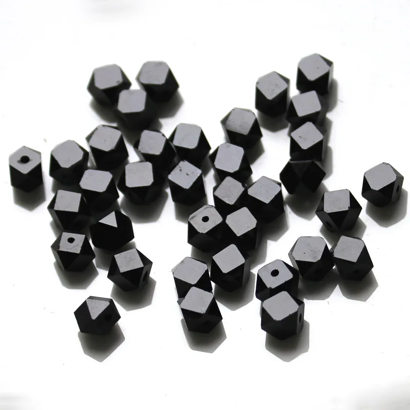 100vnt/daug Kvadrato formos Upscale Austrijos kristalų Skaidraus stiklo karoliukai 6x6mm tiekimo apyrankės Juvelyrikos Priėmimo 