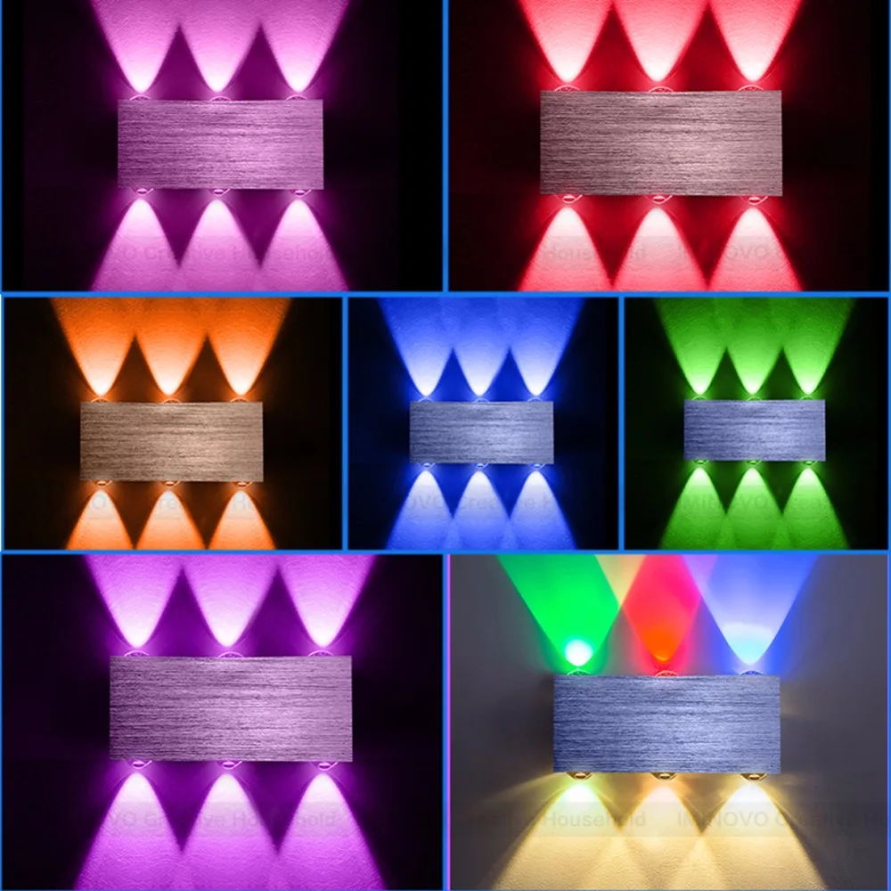 Šiuolaikinių LED Sienos Lempa 3W 6W Sienos Sconces Patalpų Laiptų Šviesos Rungtynių Miegamojo Lovos Kambarį Namo Koridoriuje, Palėpėje Aukštyn Žemyn Lampada