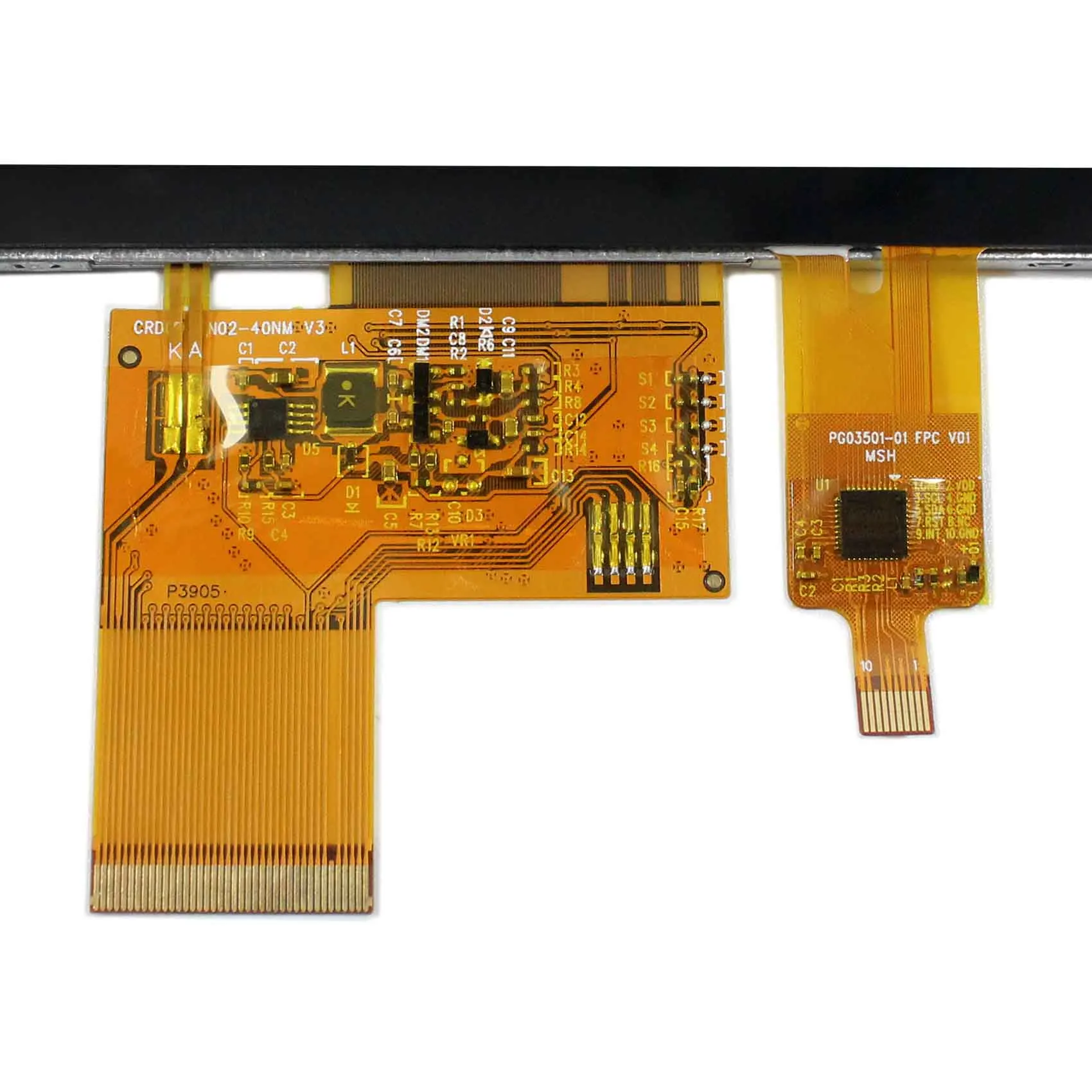 5inch LCD Ekranas Su Talpinė multi-Touch Panel 800x480 40Pin LCD Ekranas