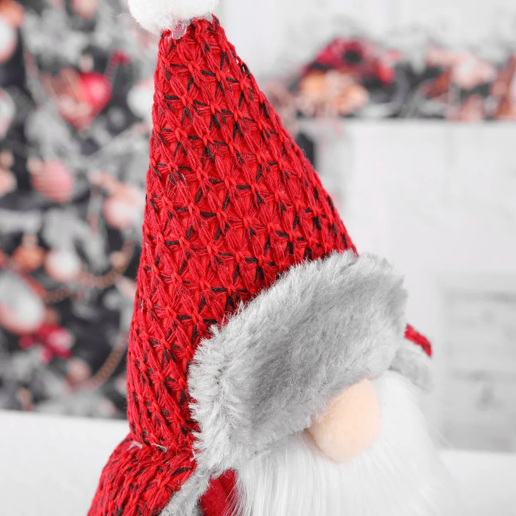 Kalėdų švedijos Santa Gnome Pliušinis Lėlės Dekoratyvinis Rankų darbo švedų Lėlės Kalėdų Dekoracijos Priedai