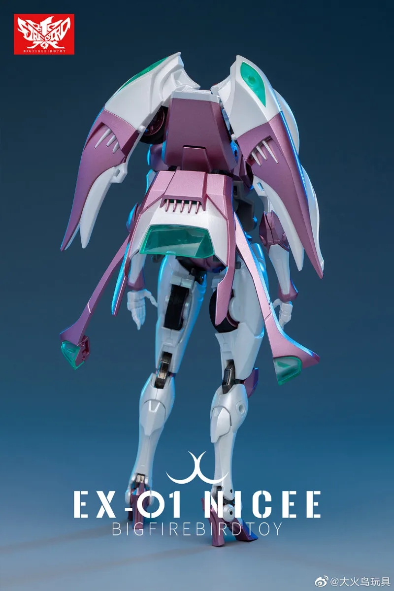 Transformacijos Robotas žaislas Nicee Arcee EX01 EX-01 Didelis Firebird Rouge Veiksmų Skaičius, Surinkimo Žaislai Helovinas Gimtadienio dovanų dėžutėje