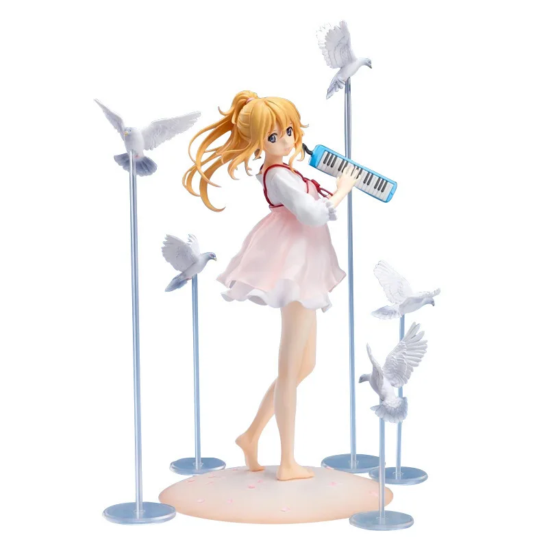 Miyazono Kaori Anime Pav Jūsų Melas balandžio Veiksmų Skaičius, Žaislai, Kolekcines, Statulėlės Žuvėdra Akordeonas Suknelė Ver. Modelis Statula