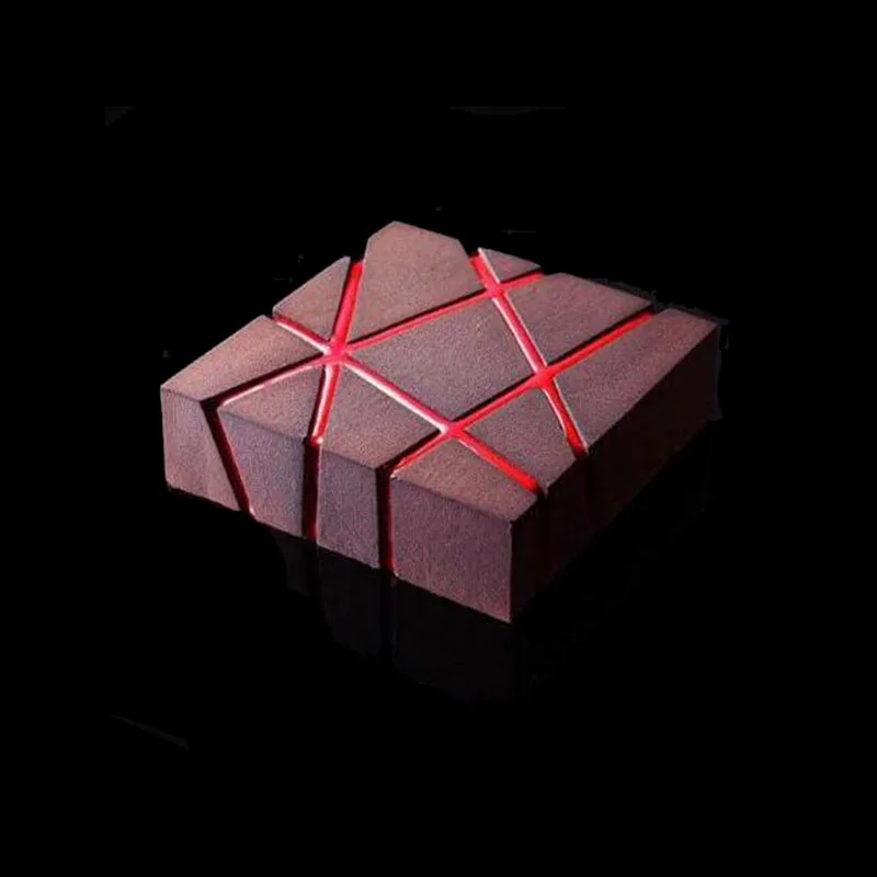 FILBAKE Kubo Kvadrato Formos 3D Silikono Torto Formos Keksiukų Kepimo Šokolado Desertus 