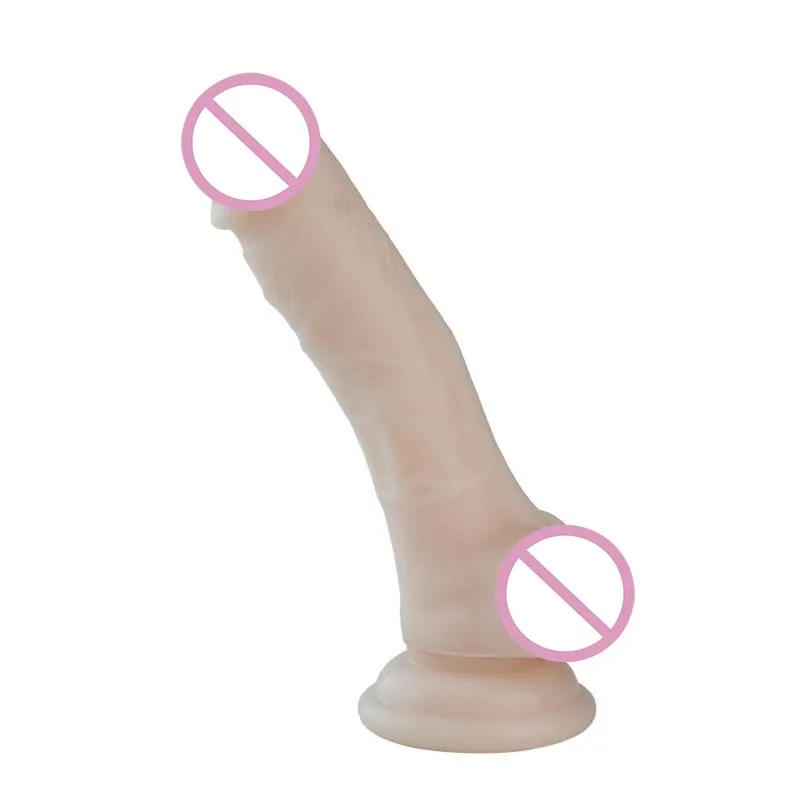 Realistiškas Analinio Dildo Minkšto Silikono didelis Didelis Penis Su siurbtuko Sekso Žaislai Moteris Strapon Porų Masturbacija Erotiniai Žaislai