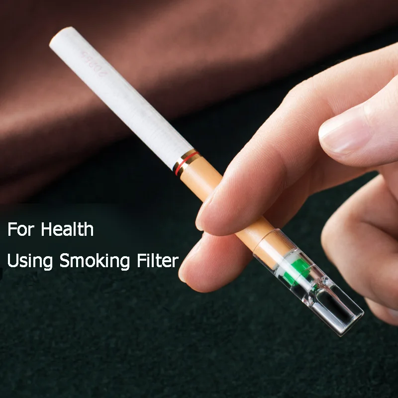 100-400PCS/Set Vienkartiniai Rūkymas Filtro Laikiklis Valymo Bako Cigarečių Filtrai Sumažinti Deguto Vamzdžio Rūkymo Reikmenys