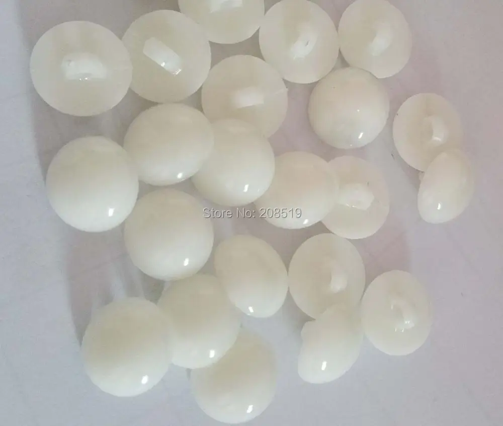 NB0030 Mados mygtukai 15mm/18mm balto plastiko perlų mygtukai 180pcs/daug vaikų drabužių siuvimo priedų