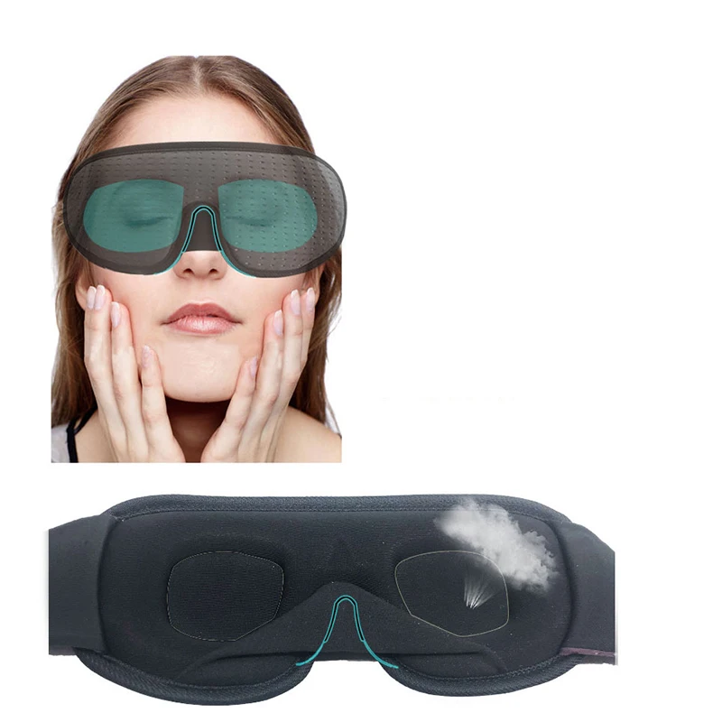 Naujas 3D Miega Akių Kaukė Spalvinimas Miego Minkštą Tvarstį Ant Akių Eyeshade Miega Pagalba Kelionės Eyepatch Miego Kaukę, Blokuoti Šviesos