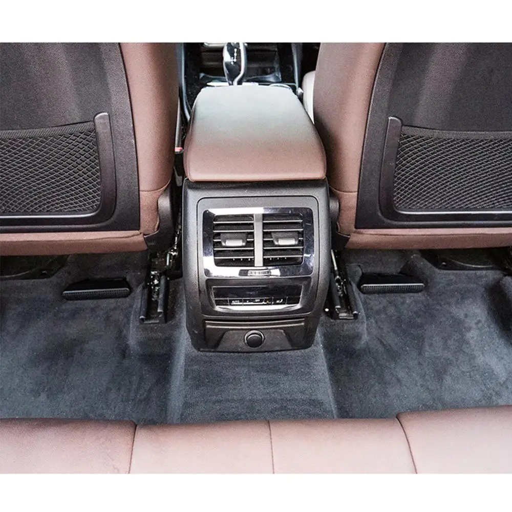 RUIYA Automobilių Stiliaus Sėdynės Šilumos Grindų Oro Kondicionieriaus Ortakių Ventiliacijos Angos Grotelių Viršelio tinka X3 G01/X4 G02 2019 2020 automobilių Reikmenys
