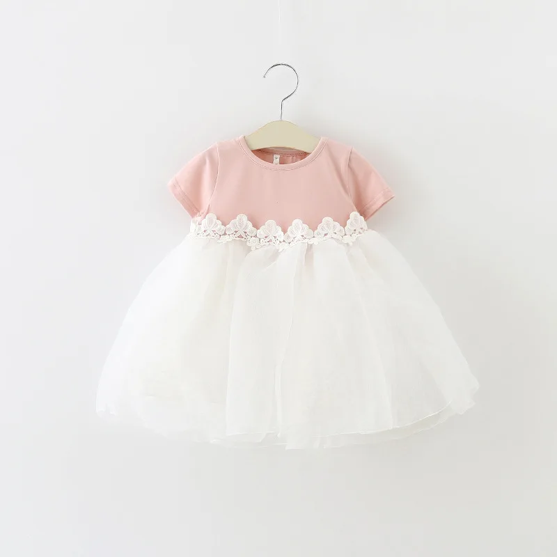 Kūdikių Merginos Princesė Suknelė Naujagimiui Drabužių 2019 M. Vasarą Mielas Medvilnės Baby Mergaičių Suknelė Suknelės Bamblys Mergina Drabužiai