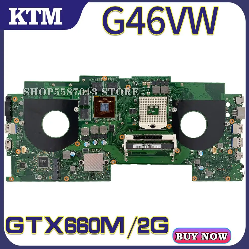 G46V už ASUS G46VW nešiojamas plokštė G46VR mainboard bandymo GERAI GTX660M/2GB