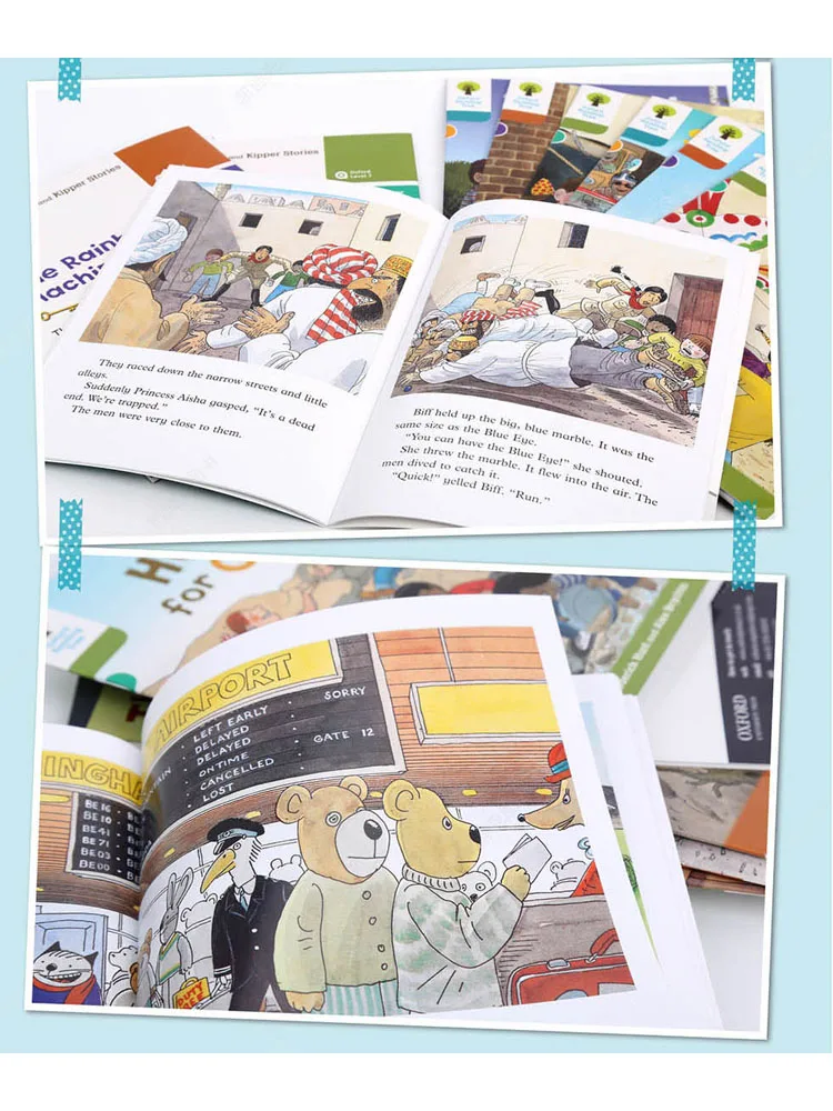 Karšto 1 Atsitiktinių nustatyti 10 knygų, 7-9 lygio Oksfordo skaitymo medis raiškiojo skaitymo padėti vaikams skaityti Pinyin anglų kalba istorija paveikslėlių knygą