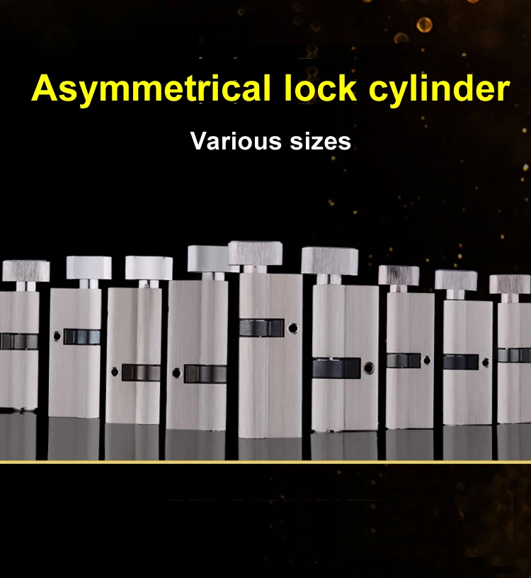 Specialių užsakymą,Saugumo durys Centras asimetrija užrakto cilindras ,Plastiko, plieno, aliuminio lydinio, durų Ekscentriškas universalus užraktas core