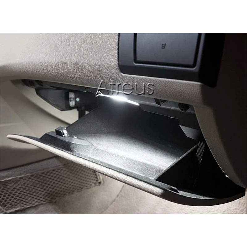 Atreus 1X Automobilis LED Pirštinės bagažo skyriaus Apšvietimas BMW E46 E90 X5 E53 E81 E82 E83 X3 E84 X1 E87 E88 E89 E91 E92 Priedai Daiktadėžė Lempos