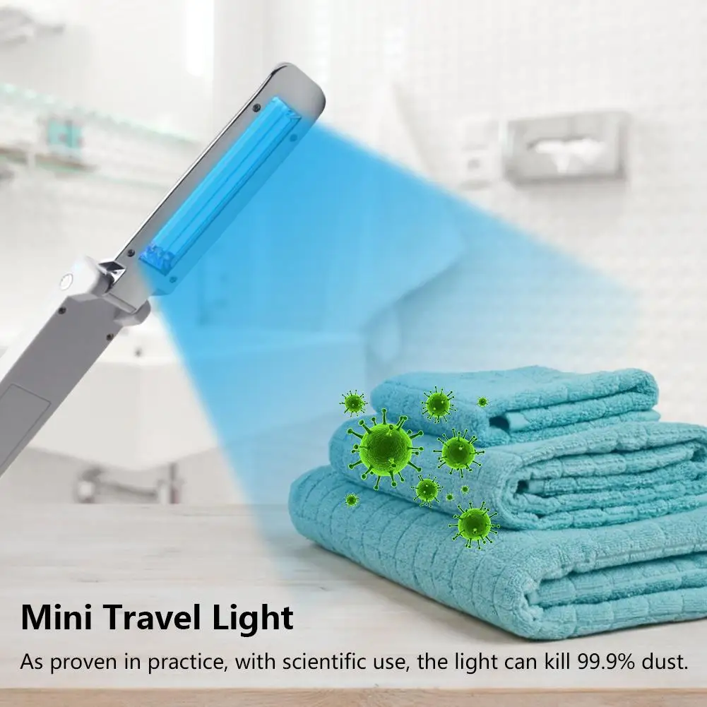 2W UV dezinfekavimo priemonės Lazdelės Led Baktericidinė Lempa Nešiojamieji Telefonas Dezinfekavimo Šviesos Usb Baktericidinį Kelionės Home Office