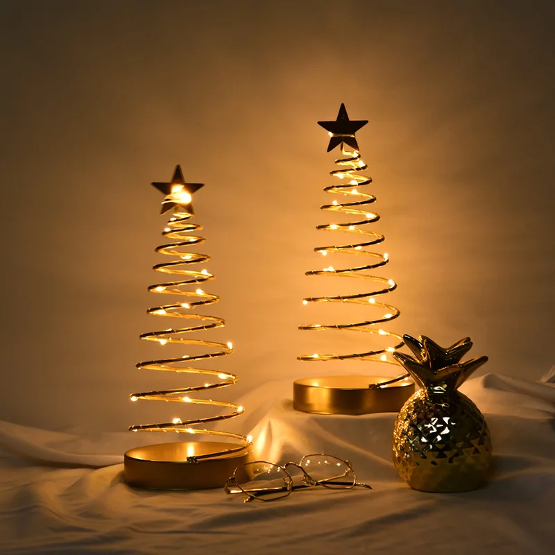Kalėdų Dekoracijas LED Star Nakties Žiburiai Kalėdų Papuošalai Figūrėlės Kalėdos Amatų Šviesos Namuose Naujųjų Metų Linksmų Kalėdų Dovanos