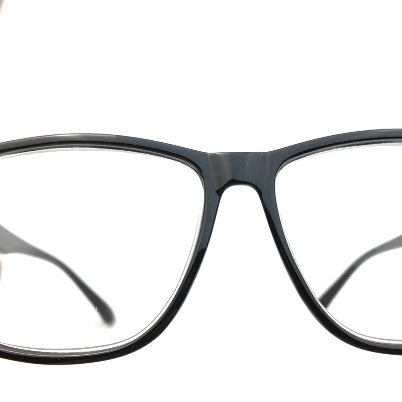 Naujų 2020 m. Moterų ir Vyrų Unisex akiniai Skaitymui 6810 Aikštėje Didelis rėmas Mados juoda Toliaregystė akiniai +125+225...+375