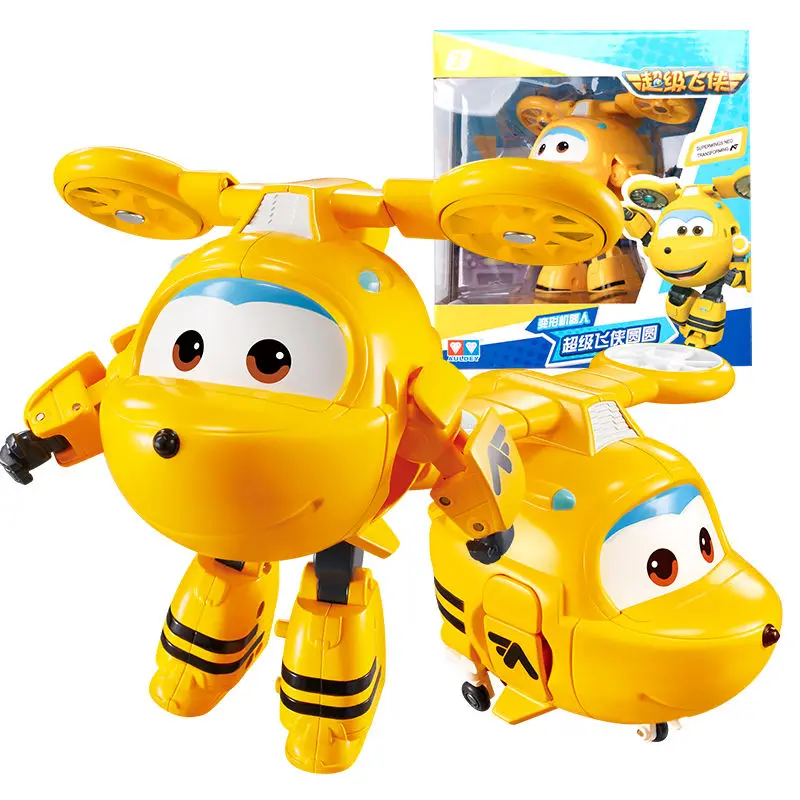 2019Newest 15 CM, ABS Super Sparnus Deformacijos Jet Robotas Veiksmų Skaičiai Super Sparno Transformacijos žaislai vaikams dovanų Brinquedos