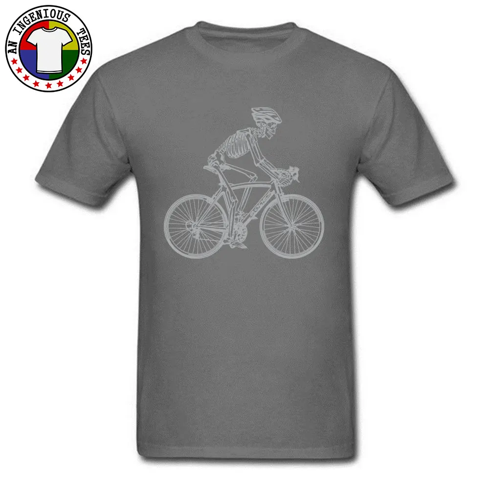 Skeletas Kaukolės Biker Kalną Dizainas T Shirts 3D Vasaros/Rudens Medvilnės Crewneck Vyrų Topai Marškinėliai Prarasti Atsitiktinis Marškinėliai