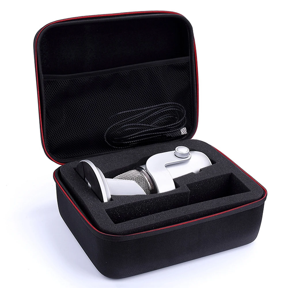 Naujas EVA PU Kelionės, Vežančių Saugojimo Sunku Maišelis, Dėžutė Padengti Atveju Blue Yeti USB Mikrofonas/Yeti Pro Blackout Edition ir USB Laidas