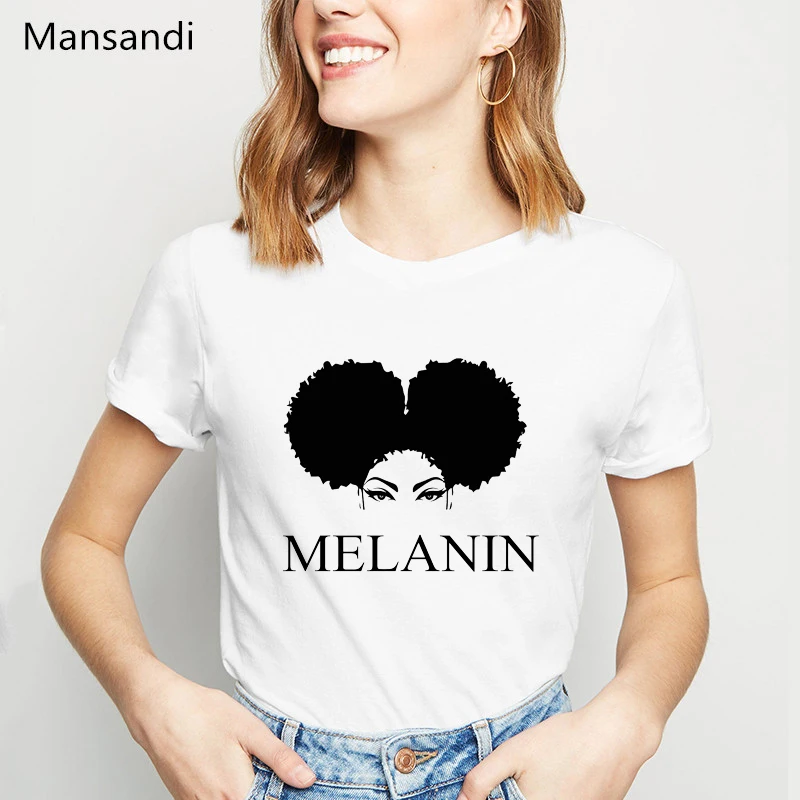 Melanino Marškinėliai madinga marškinėliai femme grafinis tees moterų drabužiai 2019 moterų marškinėliai tumblr topai marškinėliai, femme streetwear marškinėlius