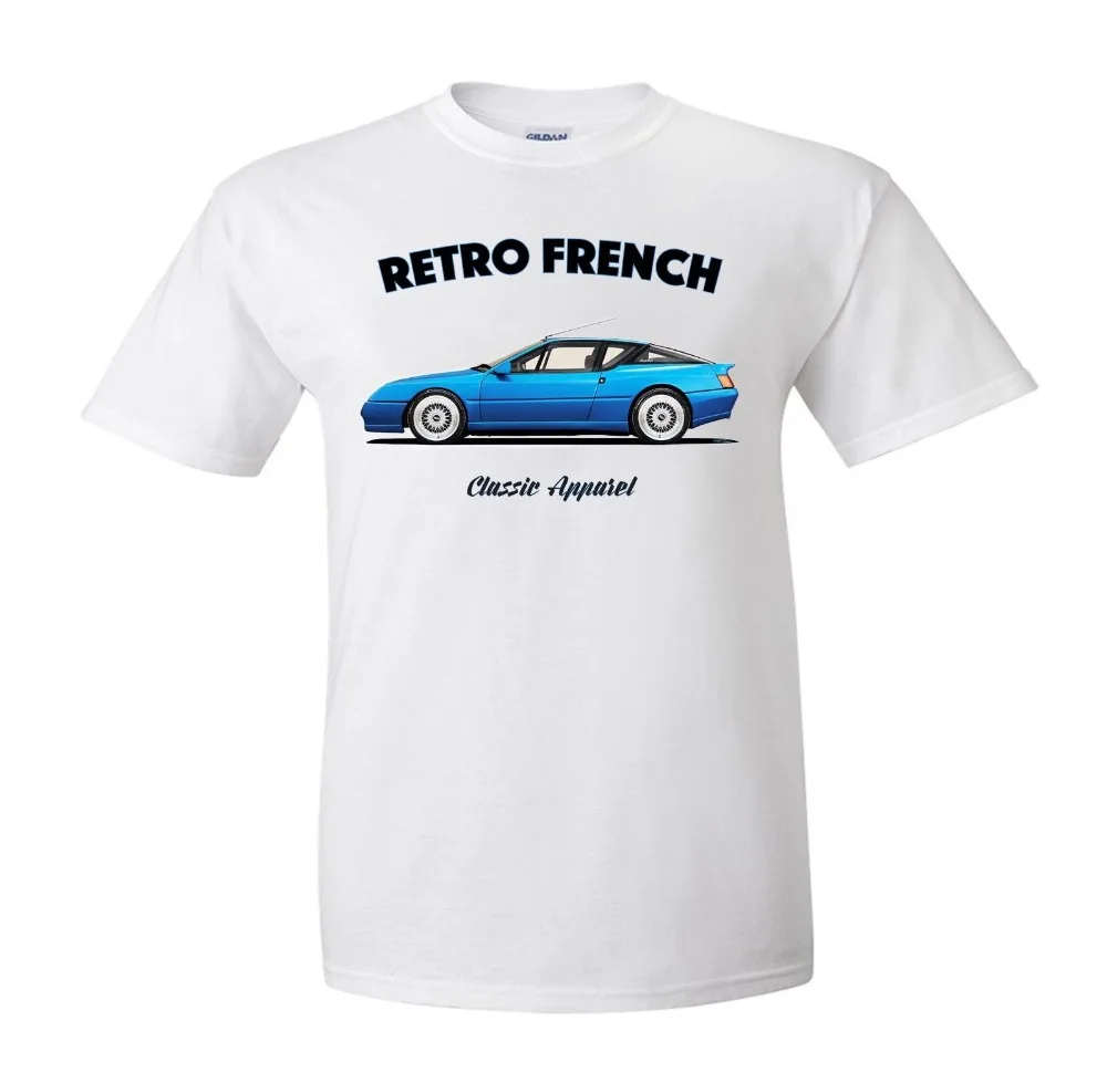 VYRIŠKI Naujas Vasaros Renault Alpine Gta T-Shirt. Retro Prancūzijos. Automobilis. Modifikuotas. Juokinga T Marškinėliai Vyrams Hoodies