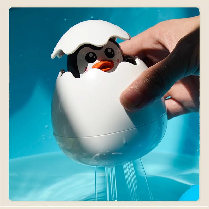 Kūdikių Dušas, Vonios Žaislai Vaikams Anksti Švietimo Vonia, Vonios kambarys Laistymo Kiaušinių Plūduriuojantis Antis Pingvinas Purškimo Vandens Žaislai