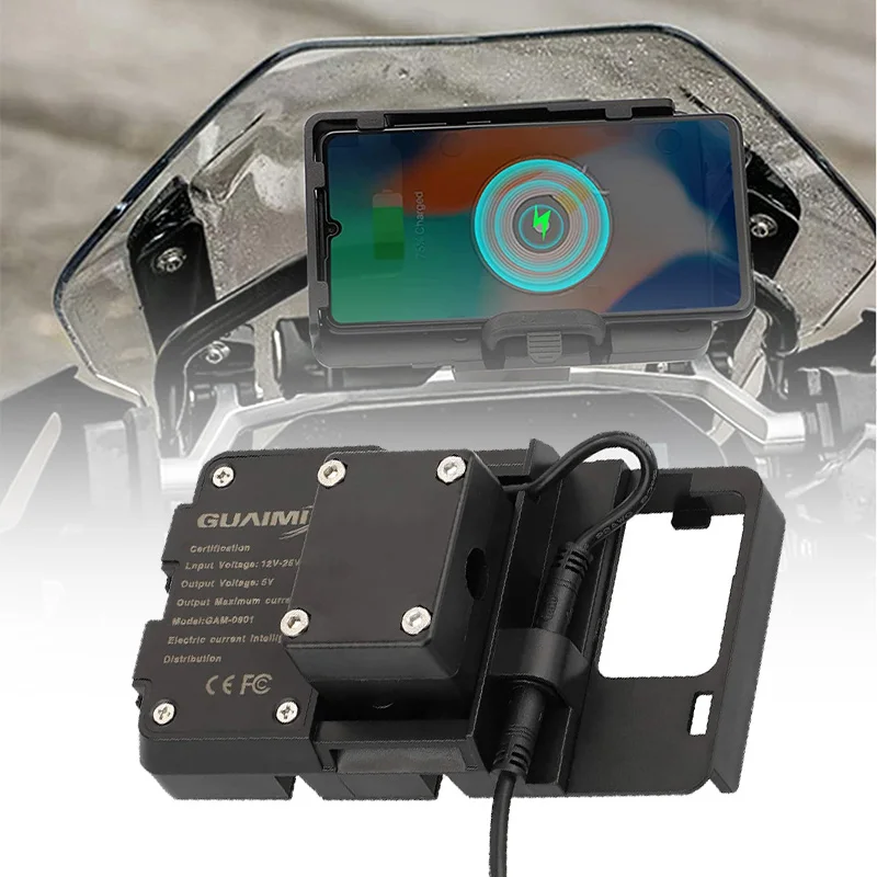 Belaidis įkraunamas Mobilusis Telefonas, GPS Navigacija Rankenos Laikiklio Atramos BMW R1250GS LC 1250GS Nuotykių Adv 2019 2020
