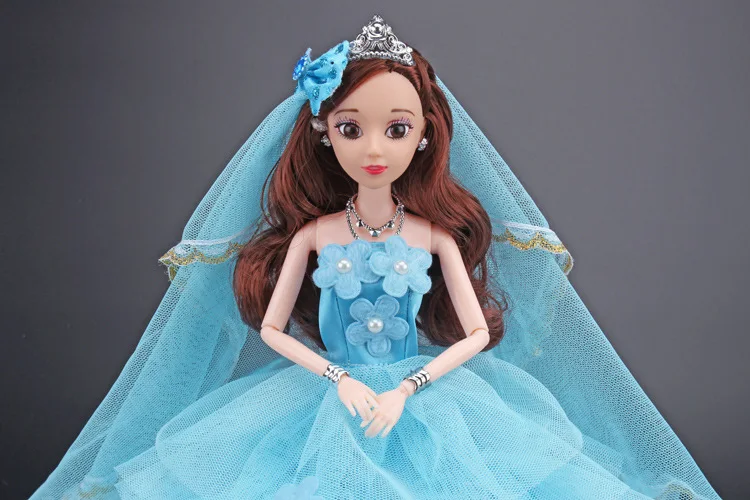 NK 2020 m. Princesė Lėlės Drabužiai Handmake Ilga Uodega Vestuvių Suknelė Mados Vakarą Šalies Aprangą Barbie Lėlės Priedai 111 JJ
