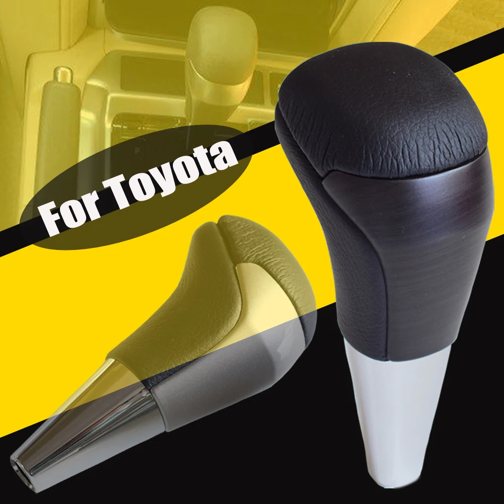 Karšto Parduoti ABS & Oda Automobilių Stiliaus Pavarų Perjungimo Stick Mygtukas Svirtis, Rankinio Toyota Land Cruiser 200. 2016 m. 2017 m. 2018 m. 2019 m. 2020 m.