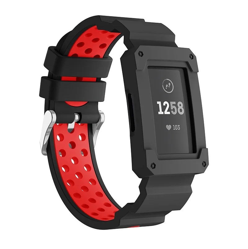 Riešo Dirželis + Atveju, Fitbit Charge3/4 Smart Watch Band Dirželis, Minkštas Watchband Pakeitimo Smartwatch Juostos Fitbit Mokestis 3/4