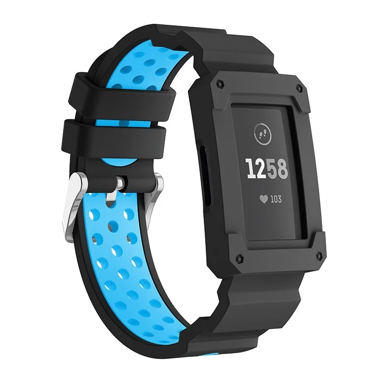 Riešo Dirželis + Atveju, Fitbit Charge3/4 Smart Watch Band Dirželis, Minkštas Watchband Pakeitimo Smartwatch Juostos Fitbit Mokestis 3/4