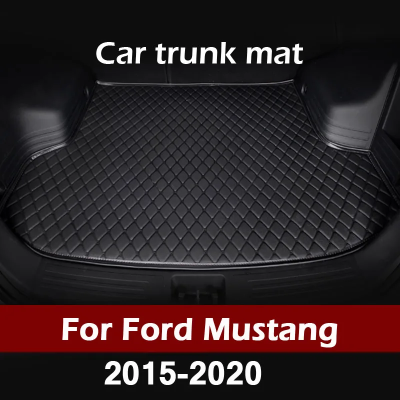 MIDOON Automobilio bagažo skyriaus kilimėlis Ford Mustang 2016 2017 2018 2019 2020 linijinių krovinių kilimų interjero aksesuarų dangtis
