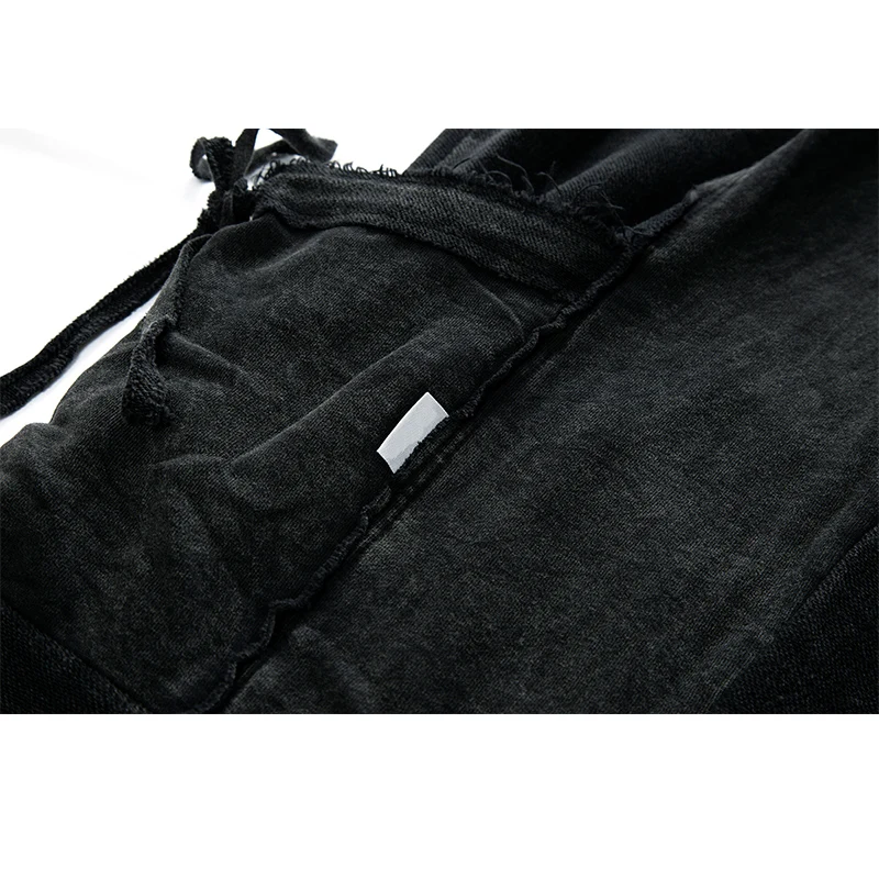 AOLAMEGS Vyrų Kelnės Medvilnės Super Loose Jaukus Sweatpants Vyrų Multi-Pocket Diablo Stiliaus Japonų Retro High Street Streetwear
